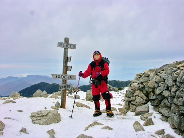 木曽駒ヶ岳山頂３
