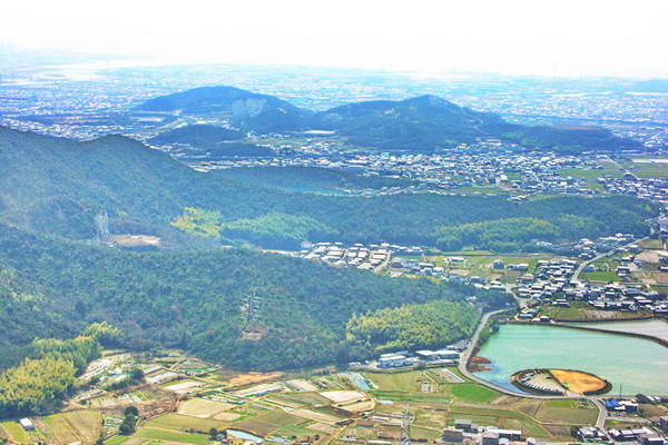 下山予定の北山地区